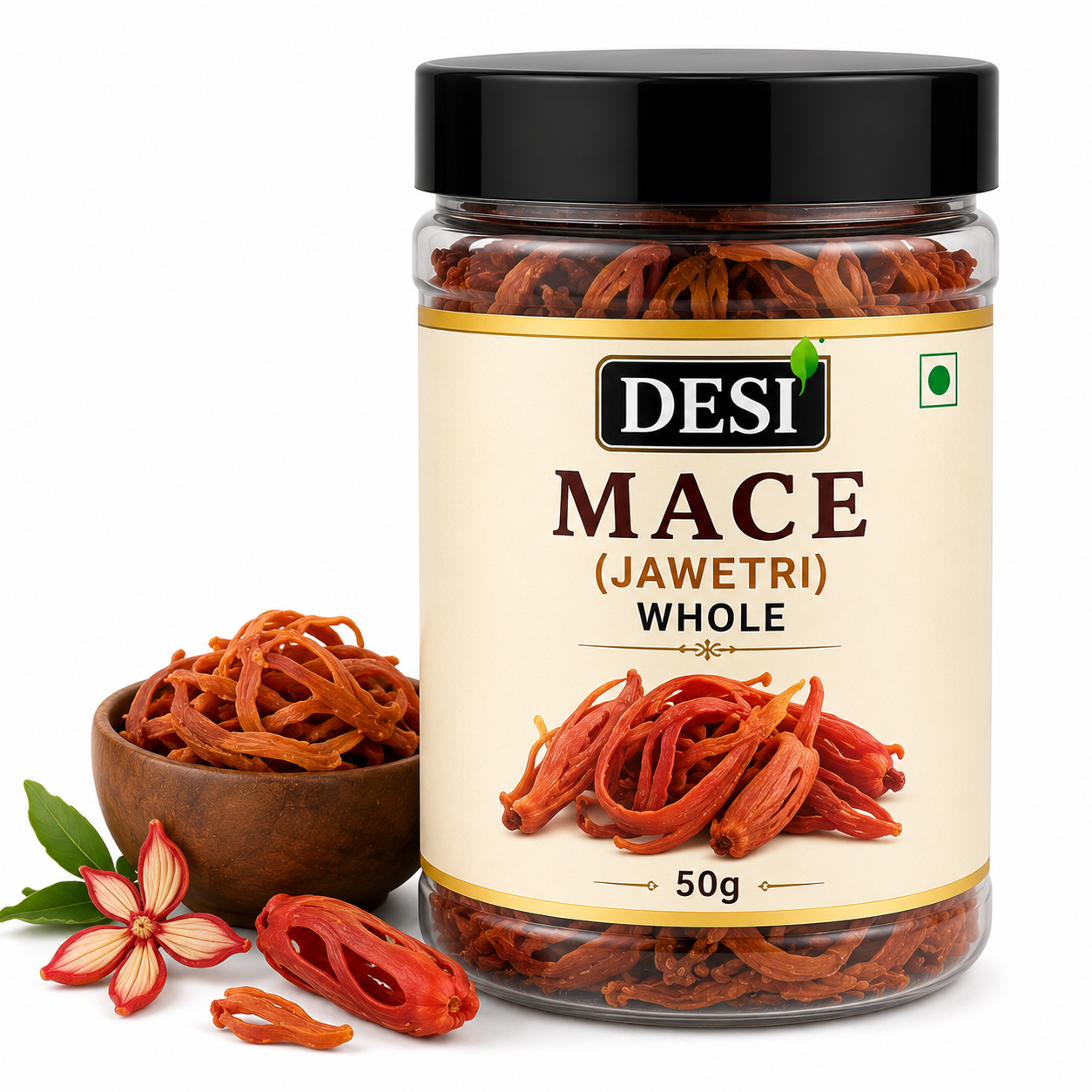 DESI MACE (JAWETRI) WHOLE-50G