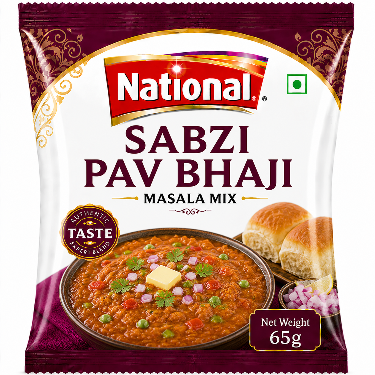 NATIONAL SABZI/PAV BHAJI