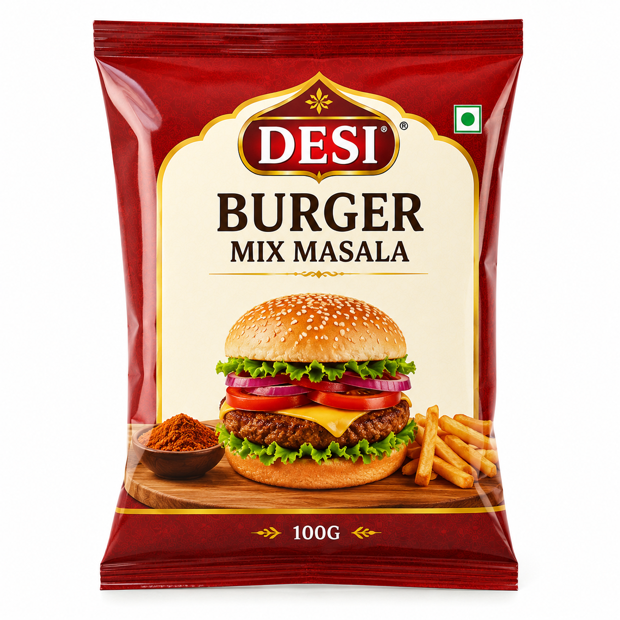 DESI BURGER MIX MASALA-POUCH
