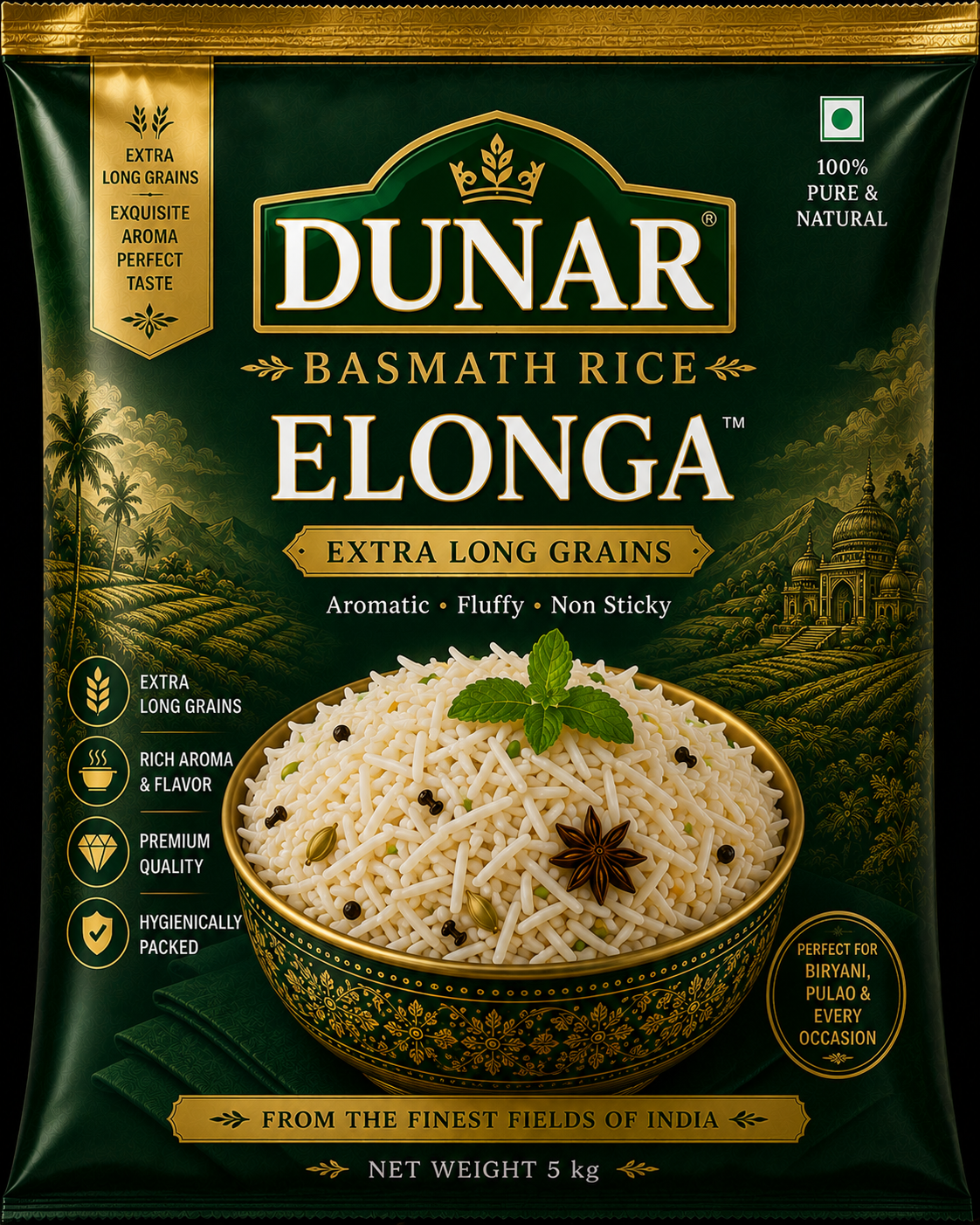 Dunar Basmathi Elonga Rice