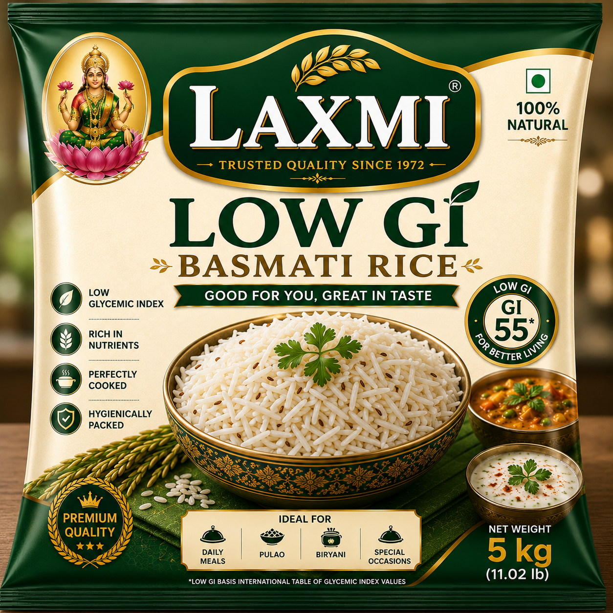 Laxmi Low GI Basmati