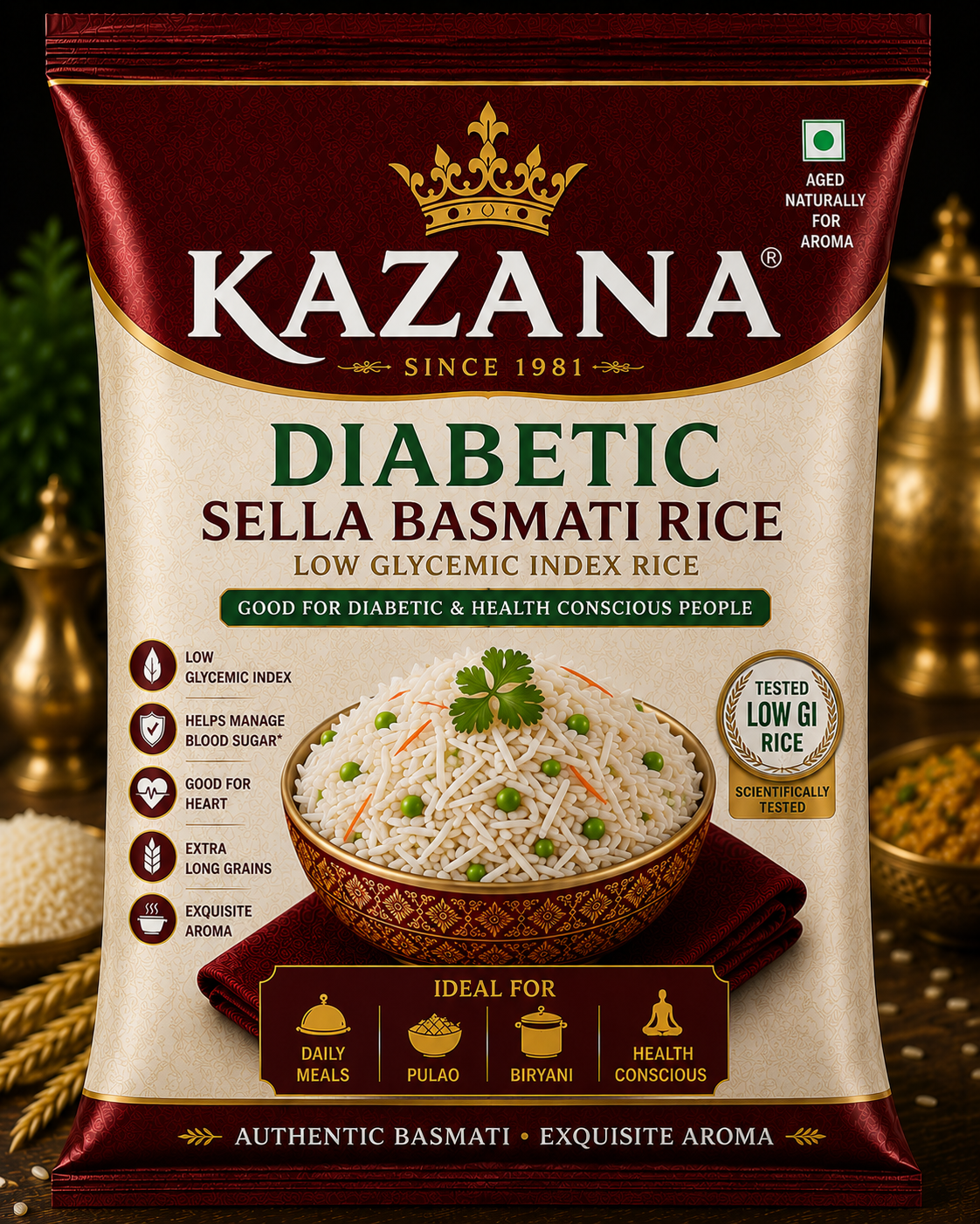 Kazana Diabetic Sella Basmati Rice
