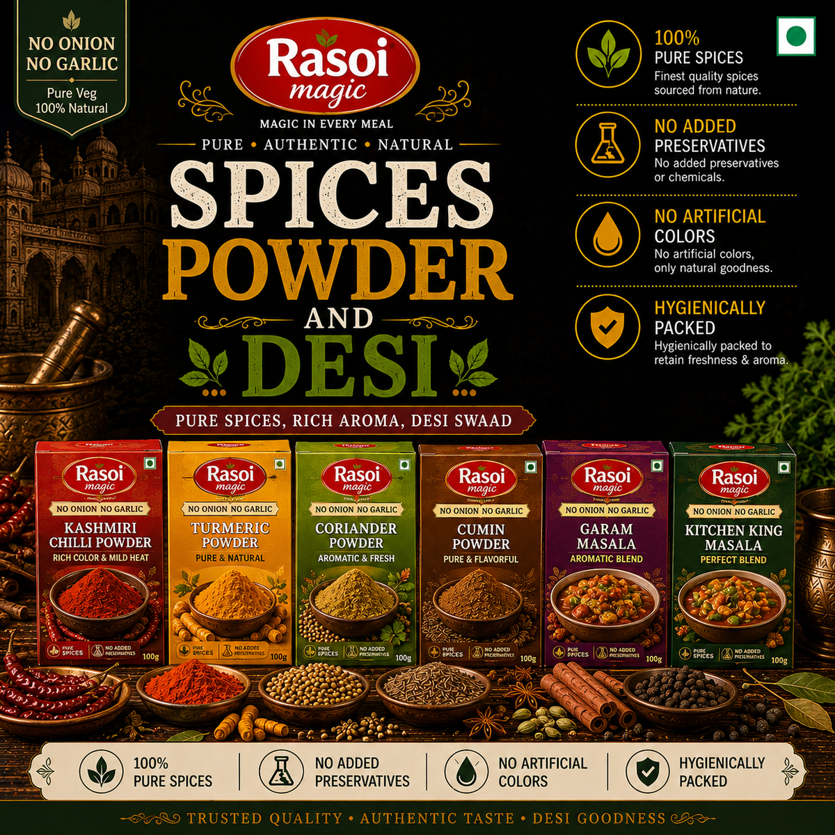 Rasoi Magic No Onion & No Garlic