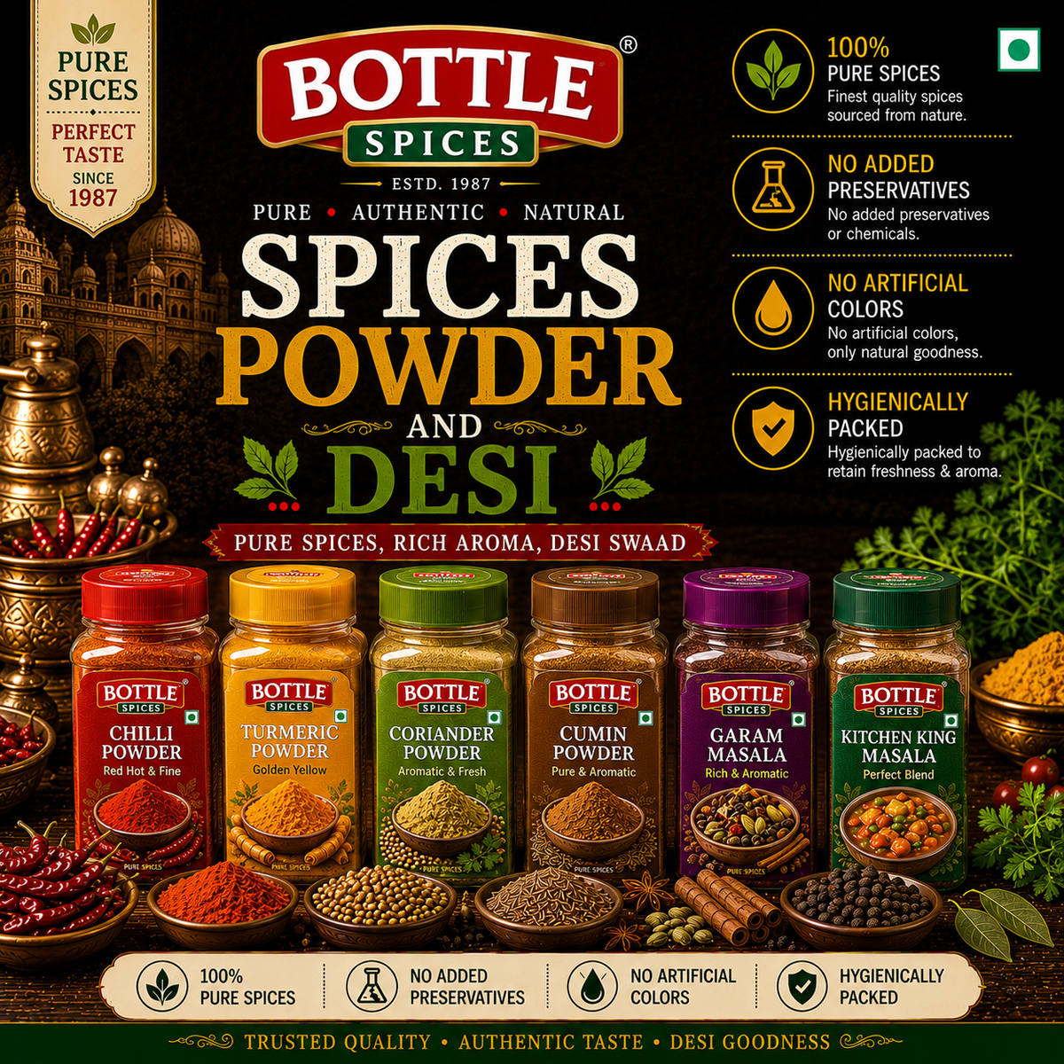 Bottle Spices