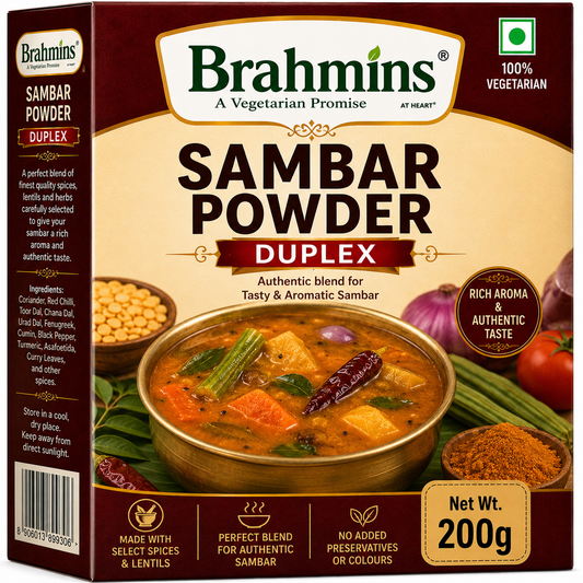 Brahmins Sambar Powder Duplex-200G