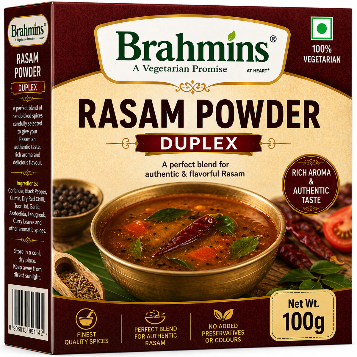Brahmins Rasam Powder Duplex-100G