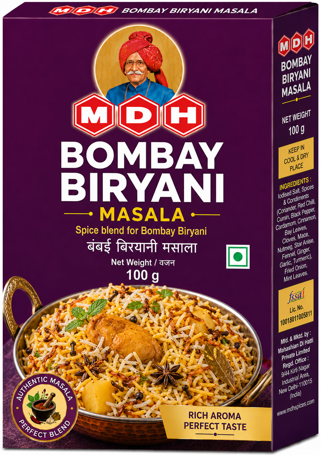 MDH Bombay Biryani Masala – 100g