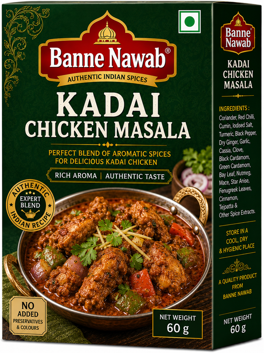 Banne Nawab Kadai Chicken Masala – 60g