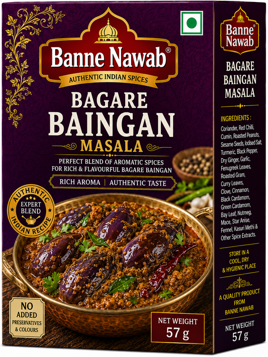 Banne Nawab Bagare Baingan Masala – 57g