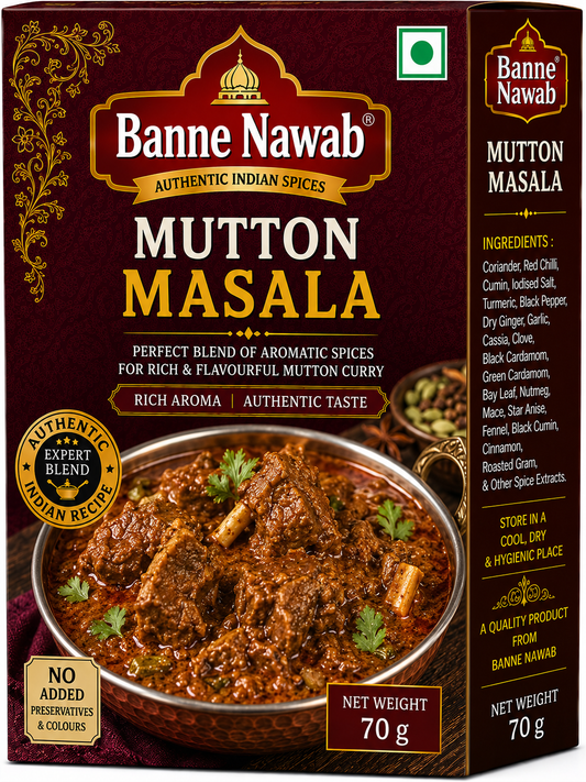 Banne Nawab Mutton Masala – 70g