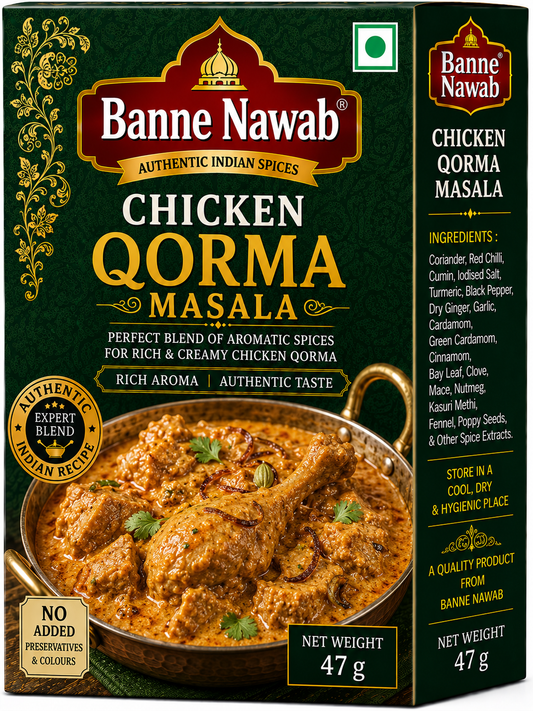Banne Nawab Chicken Qorma Masala – 47g
