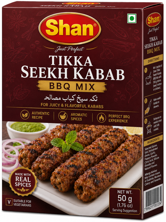 Shan Tikka Seekh Kabab BBQ Mix-50G