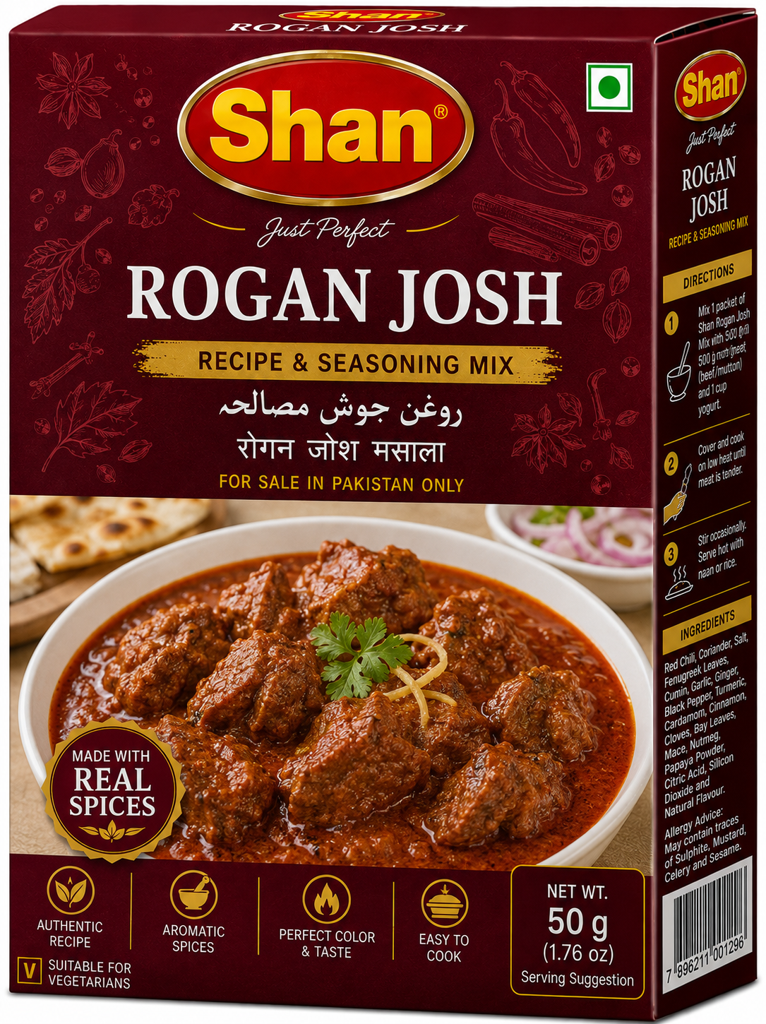 Shan Rogan Josh-50G