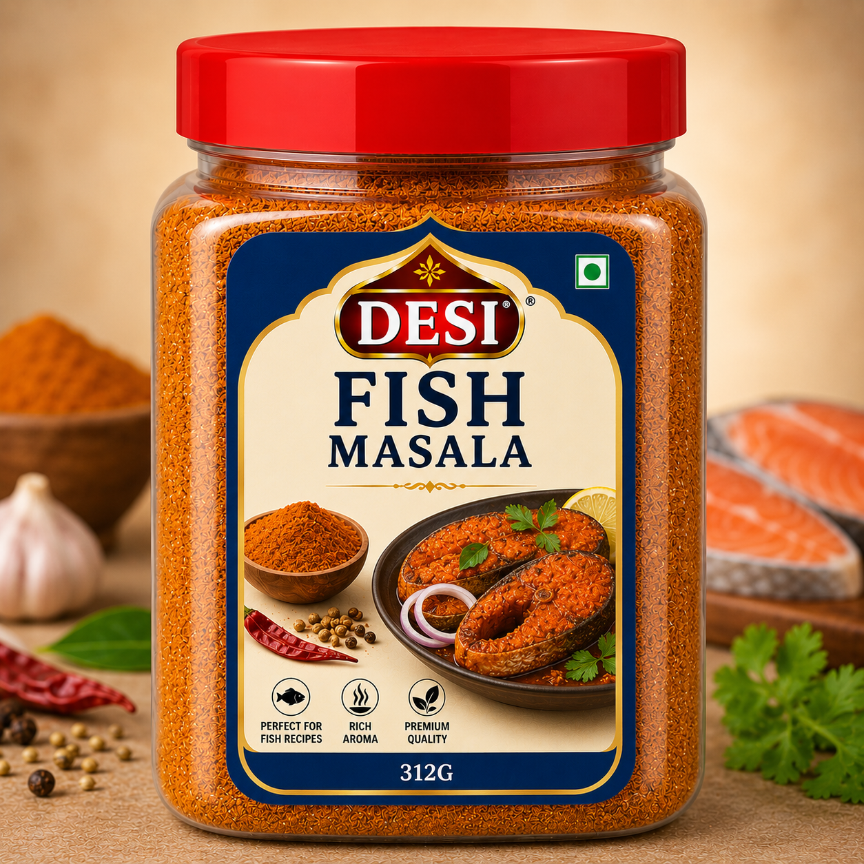 DESI FISH MASALA JAR