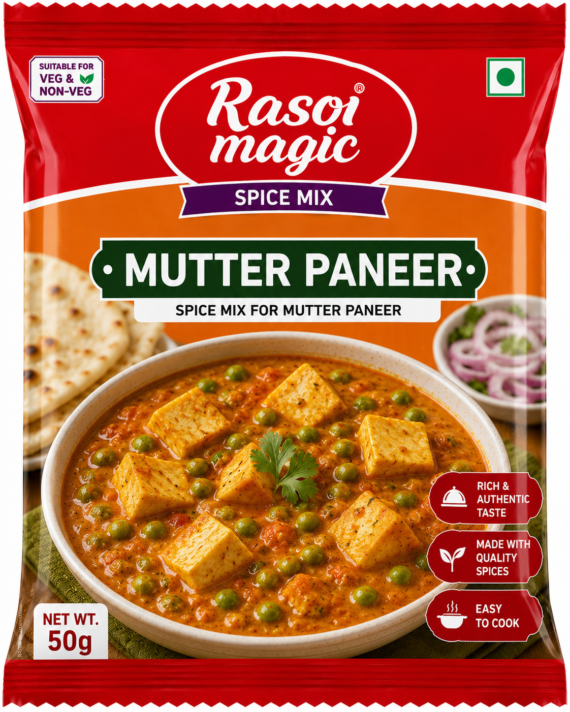 RASOI MAGIC MUTTER PANEER