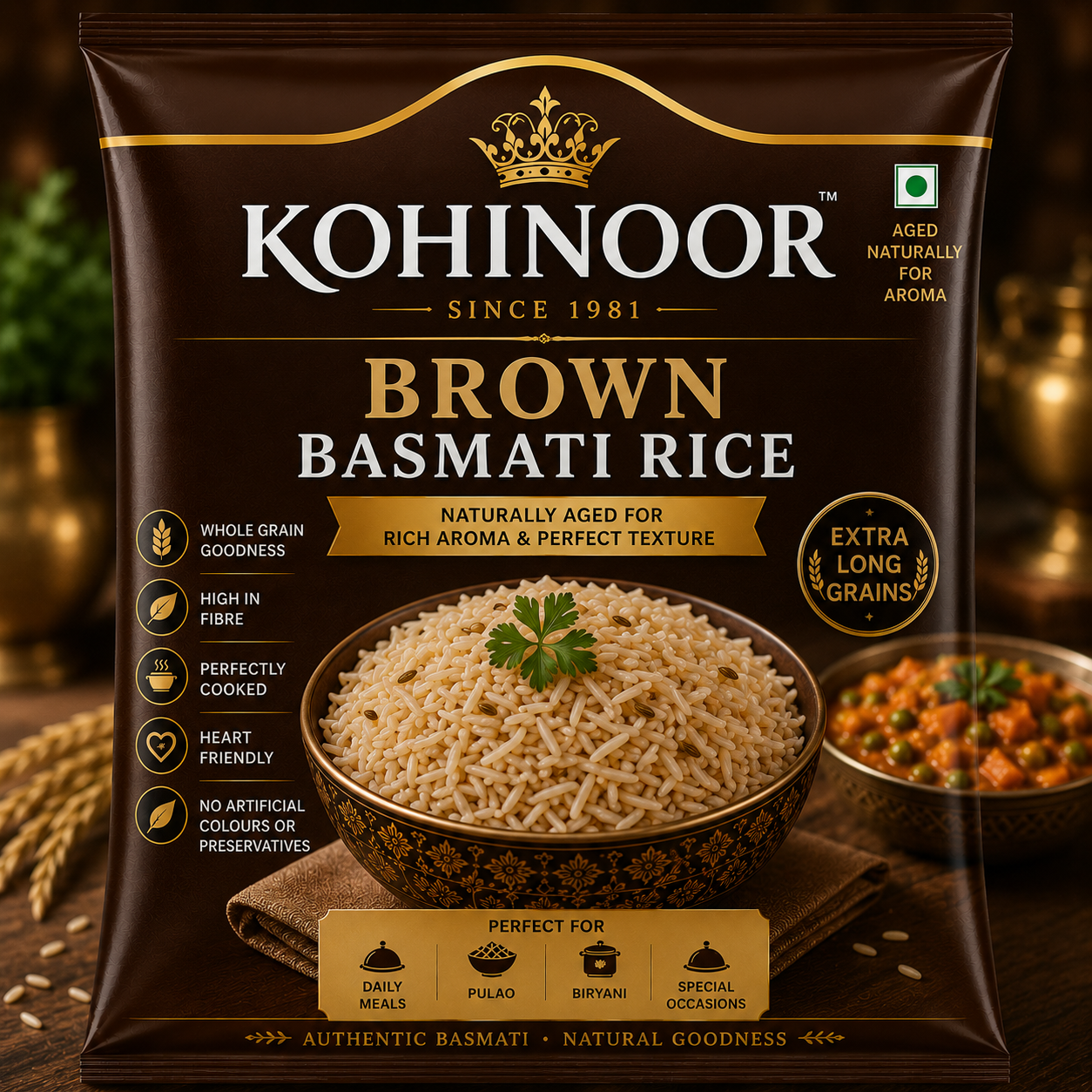 Kohinoor Brown Basmati