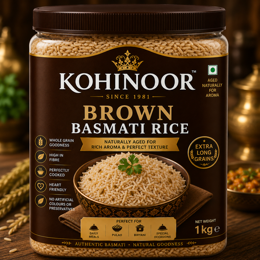 Kohinoor Brown Basmati Jar