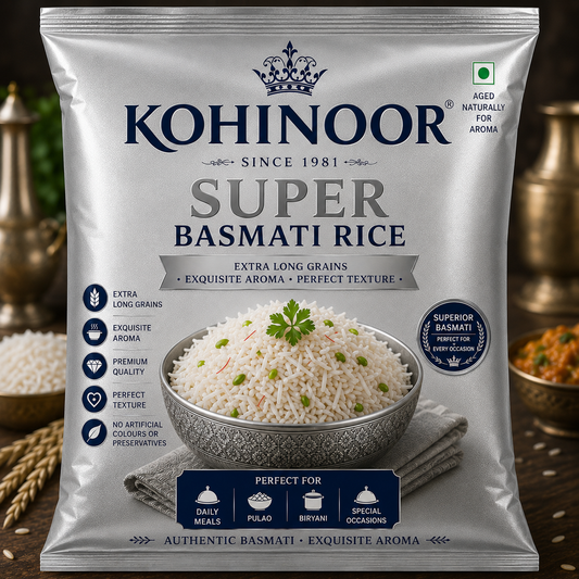 Kohinoor Basmati Super (Silver) Bag