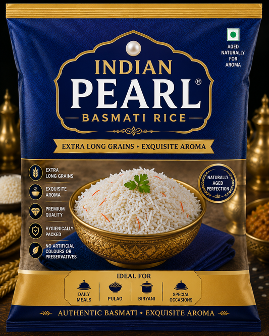 Indian Pearl Basmathi Rice