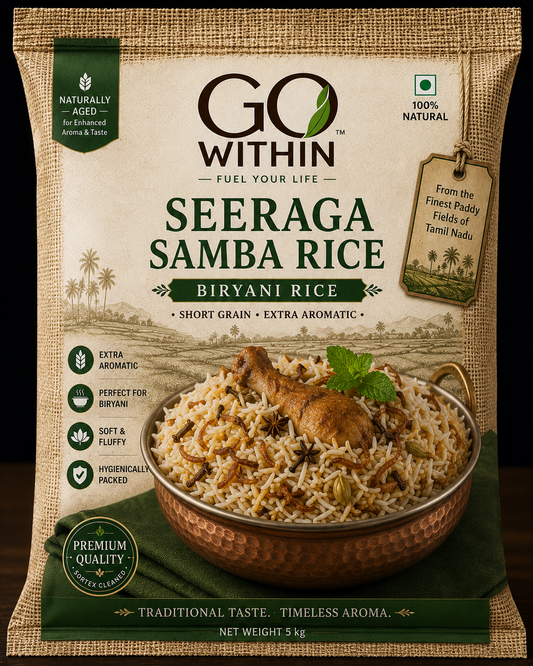 Go Within Seeraga Samba Rice (Biryani Rice)