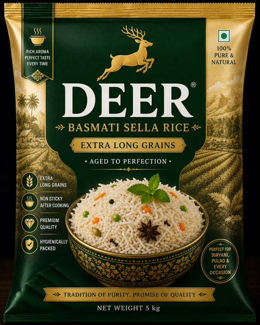 Deer Basmathi Sella Rice