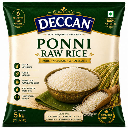 Deccan Ponni Raw Rice