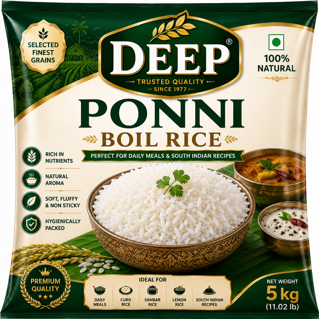 Deep Ponni Boil Rice