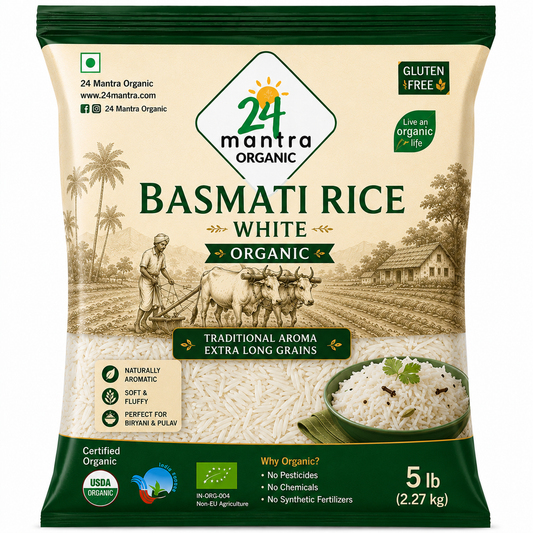 24 Mantra Basmati Rice White Organic