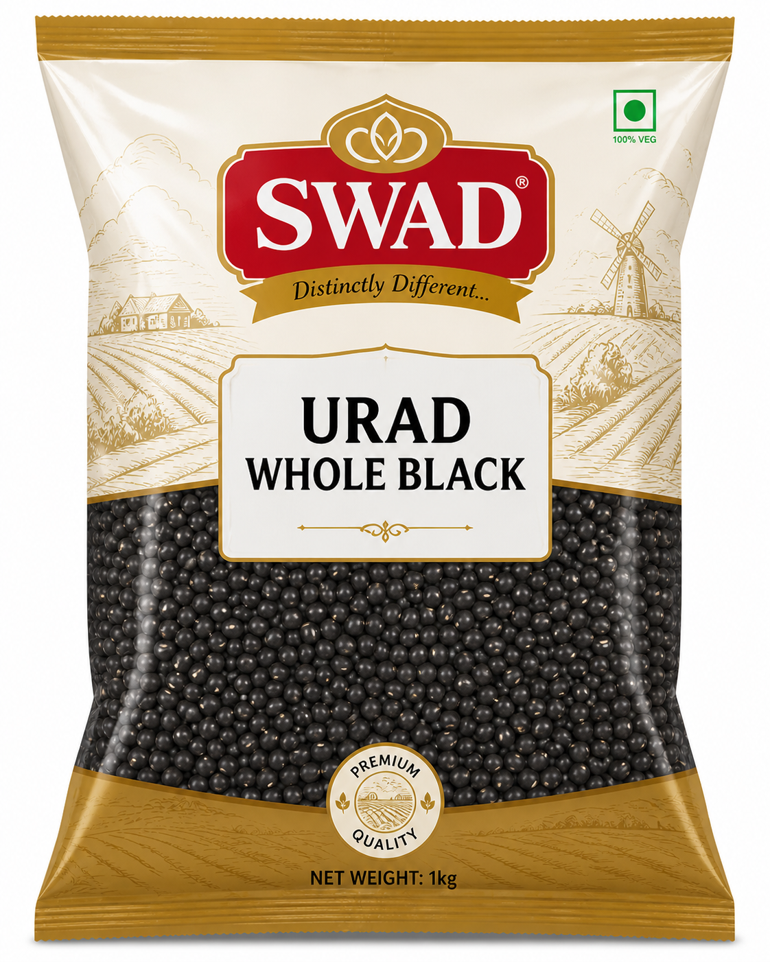 Swad Urad Whole Black